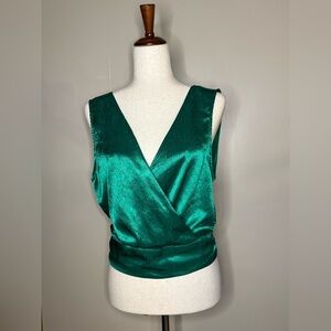 Pleione Emerald Open Back Top L